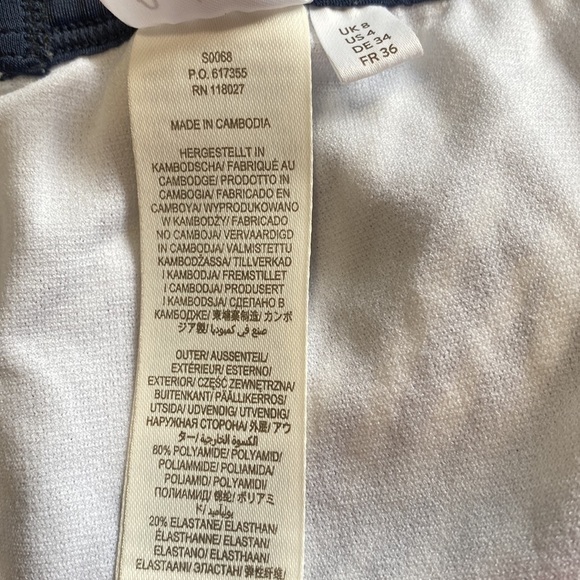 BODEN Piping Swimsuit Zebra Print Set Long Sleeve Top AND Bottom Size 4 - Picture 9 of 11